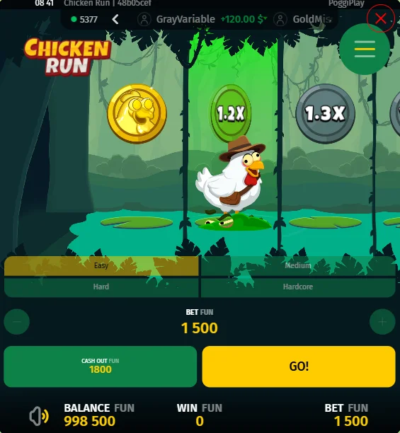 chicken run app