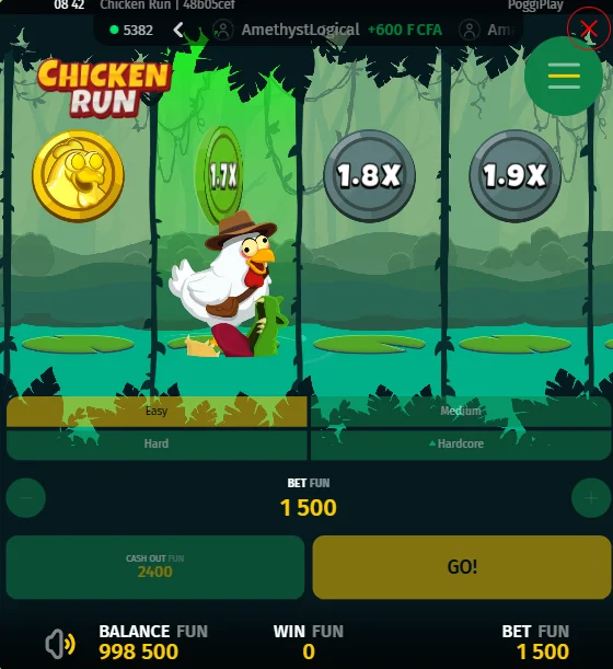 Chicken Run mobil