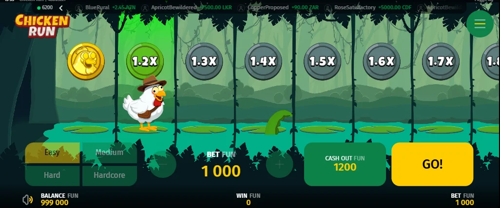 chicken run slot