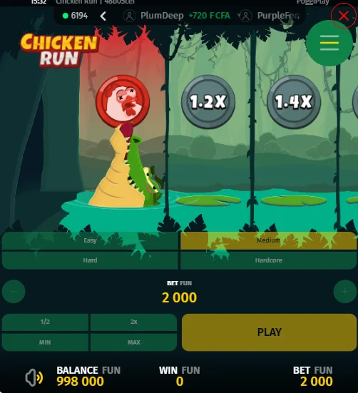 chicken run spiel